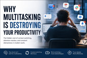 Why Multitasking Is Destroying Your Productivity Why Multitasking Is Destroying Your Productivity