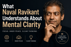 What Naval Ravikant Understands About Mental Clarity What Naval Ravikant Understands About Mental Clarity thumbnail featuring focus, inner peace, and clear thinking concepts